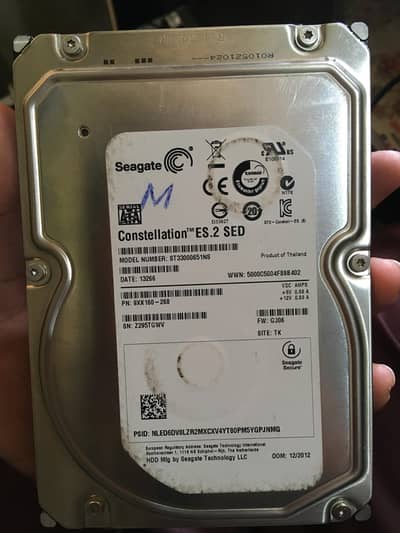 3TB hardisk 100Health