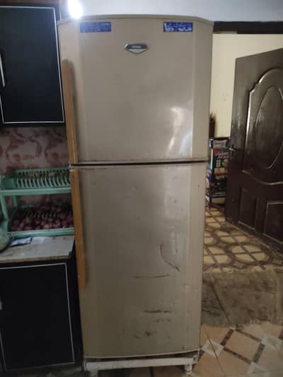 Haier Double Door Refrigerator - Good Working Condition