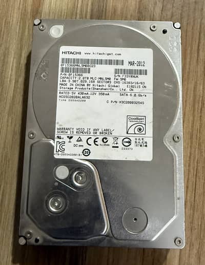 2 tb hardrive