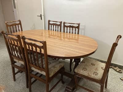 Dinning Table with 6 Chairs