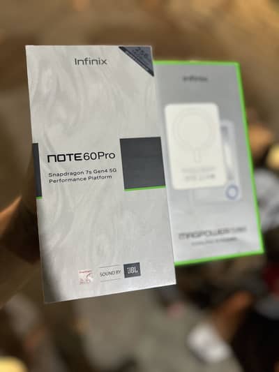 Note 60 pro barnd new