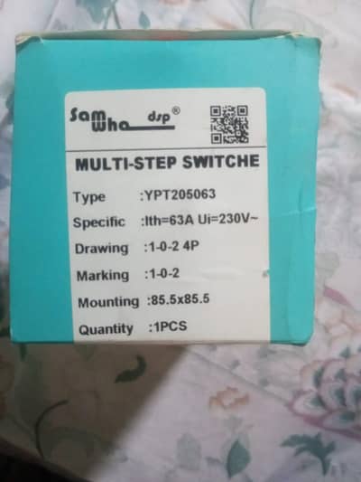 samwhodro multi step switch 4 phase 2 step switch