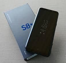 Samsung s8plus Dual sim pta approved with box