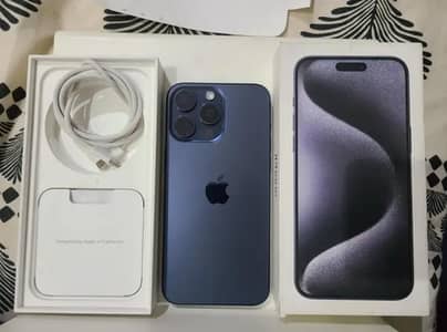 Apple iphone 15 Pro Max Complete Box Urgent Sale Connect Wtp No