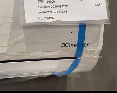 Haier 1.5 Ton H&C AC NEW w/Warranty (3 months used)