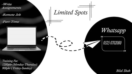 Online part time jobs for male and females.