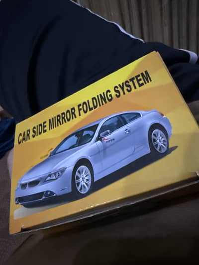 CAR SIDE MIRROR FOLDING SYSTEM