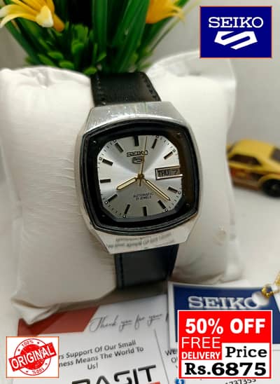 Seiko 5 Citizen Orient Automatic Pre-Owned watch Japan 03161737353