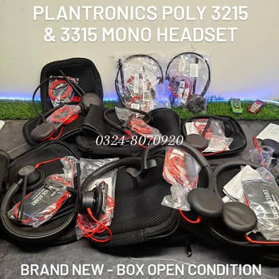 Plantronics Poly Blackwire 3210 3215 3310 3315 5210 USB Noise Headset