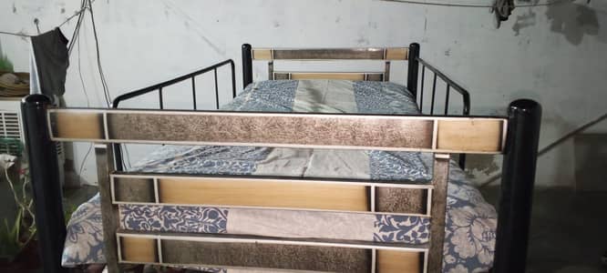 bunker bed iron bed dubble bed heavy iron bed