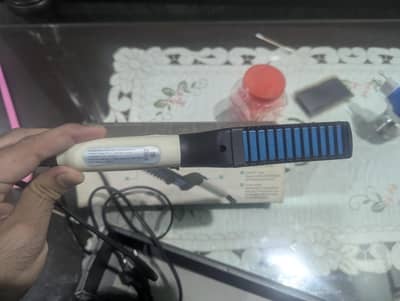 Multifunctional Electric Hair aur Beard Straightener Comb