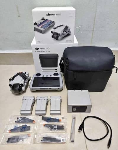 Drone DJI Mini 3 Pro All original Combo Paking Connect What s app