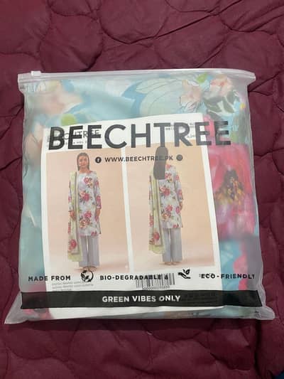 BeechTree unstiched 3pc lawn suit