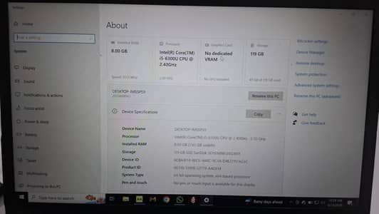 Core i5 6th Gen Laptop | 8GB RAM | SSD Fast Performance