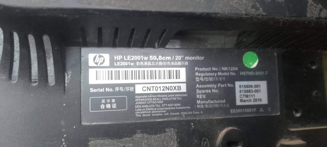 Hp Compaq computer 9