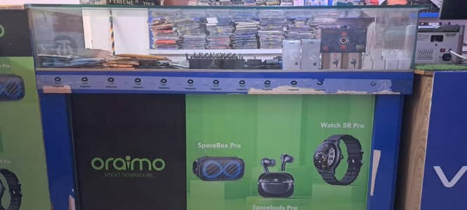 mobile shop shelf & counter for sale