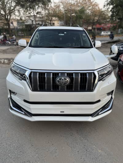 Toyota Prado TXL 2018/2024/2025 first Hand 4.5 Grade Auction sheet