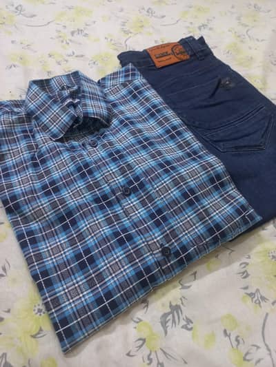 2 Shirts + 1 Jeans Pant Combo Deal | Medium Size