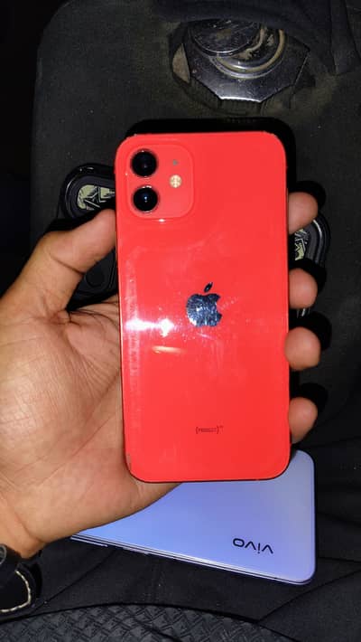 I phone 12  In red