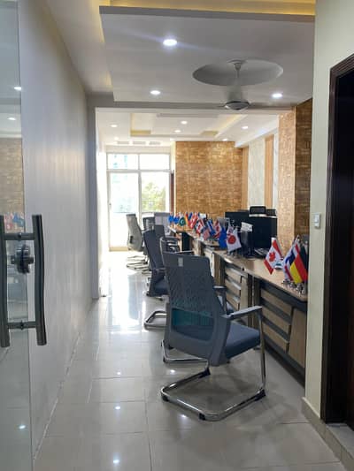 G/11 markaz new Plaza vip location fully furnished sharing office available for rent real piks