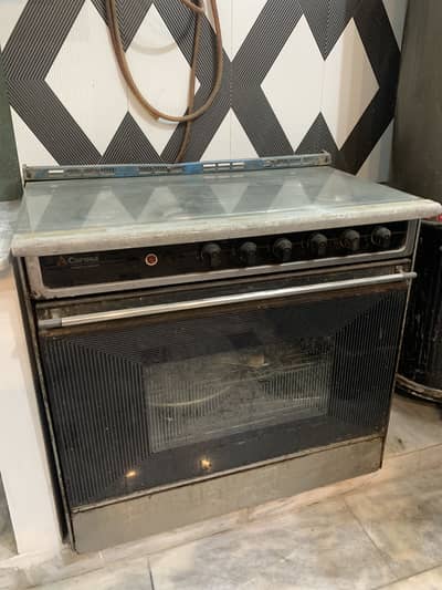 Cooking range oven