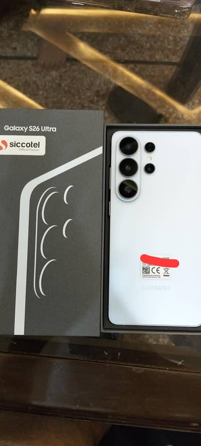 Samsung S26 ultra 512gb just box Open like new condition full warranty