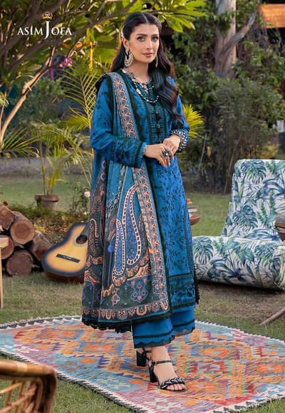 dresses / ladies suit / lawn 2pc 3pc printed suit for sale 03016118653