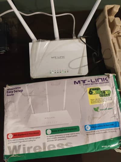 MT Link MT-WR950N - 300Mbps Wireless Router
