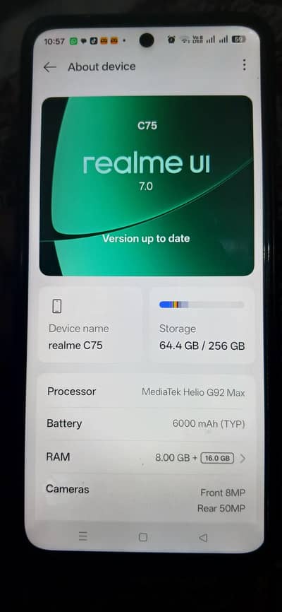 realme c75