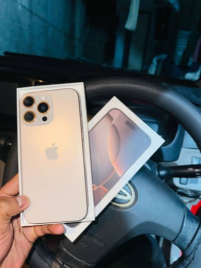 Iphone16promax for sale desert titanium