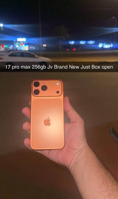 Iphone 17 pro max jv 256gb
