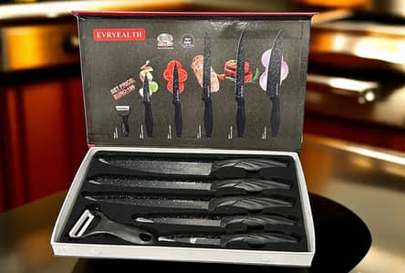 6-piece kitchen knife set