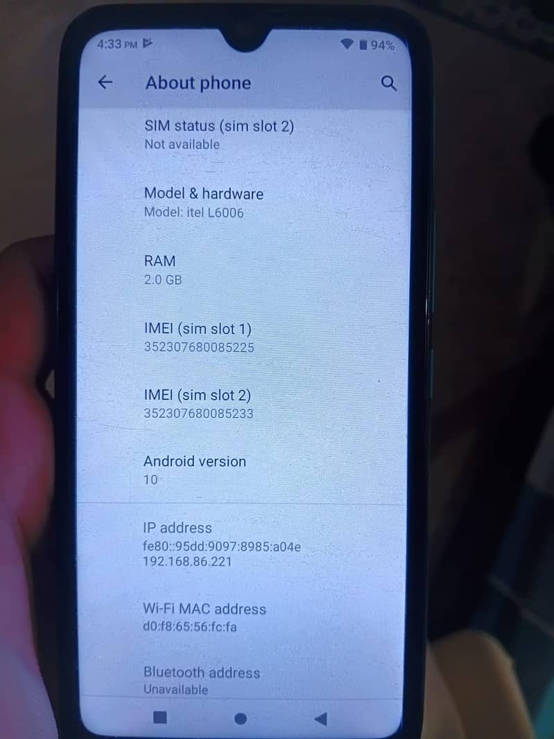 Itel A48 mobile 3
