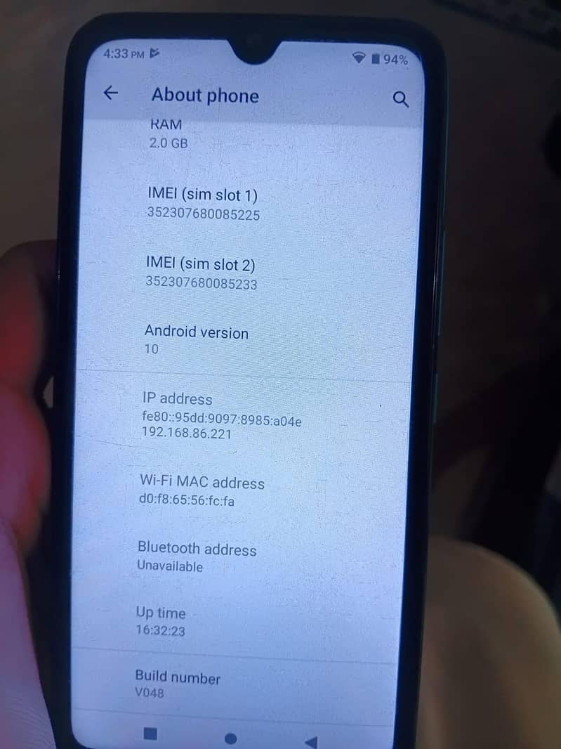 Itel A48 mobile 4