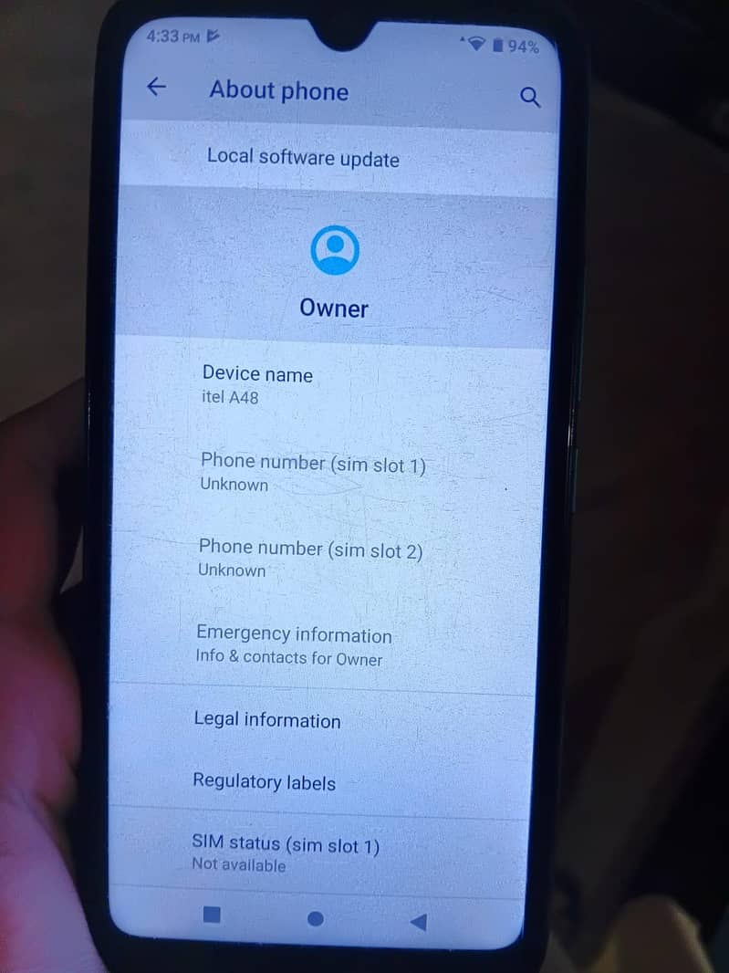 Itel A48 mobile 5