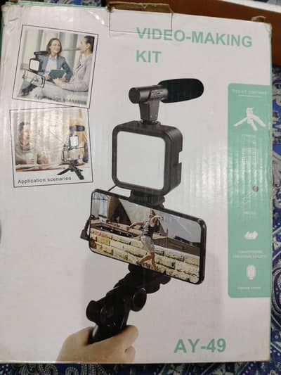 Vlogging Kit Complete Video Recording Set