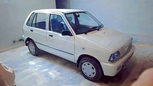 Mehran Car VXR Euro 2 white colour 2018 model geniun