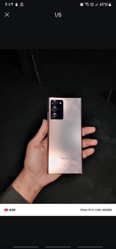 samsung note 20 ultra 5g. 4 lines. 8k+ultra steady+ultra wide. exchange