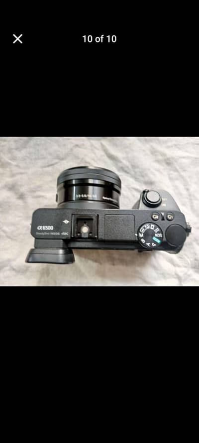 sony a6500 with kit lens 16.50 3 batterys 1 charger