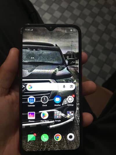 Oppo A1 mobile glass break h