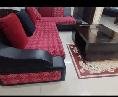 7 seater L shaped sofa