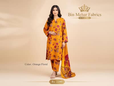 Nishat Linen 3-Piece Lawn Suit