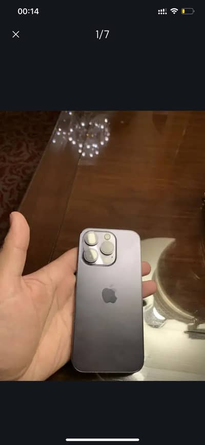 iPhone 14 Pro 128 Gb non pta jv Deep Purple Colour for sale