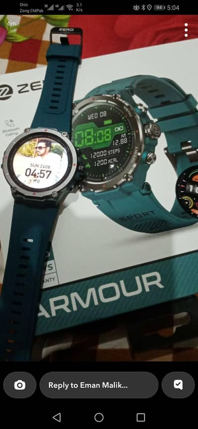 zero armour smart watch
