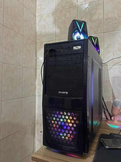 Wathsapp 03270293821 I3 6th gen Gaming PC 8gb Ddr4 128ssd+500hd RGB