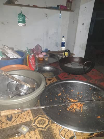 Complete setup of French fries stall for sell.