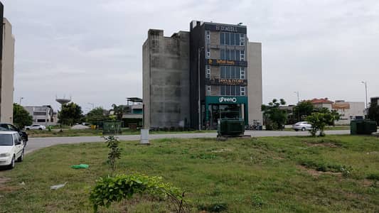 8 Marla commercial, Plot for sale DHA phase 8 commercial Broadway C block cheapest option