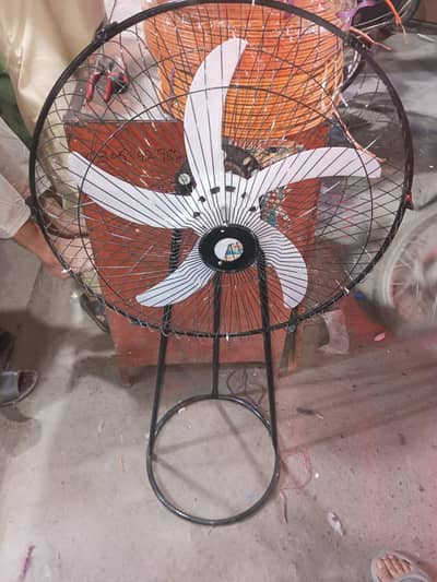 Air fan with Stand length 5ft  and very big size