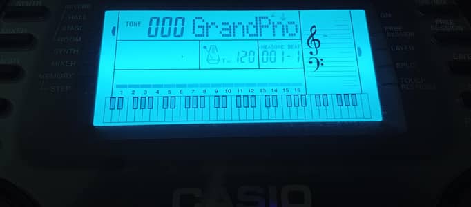 Casio CTK 631 Professional Piano Yamaha PSR Keyboard Roland Korg