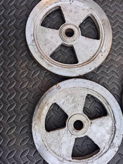 8KG Weight Plates Pair – Strong Iron Gym Plates